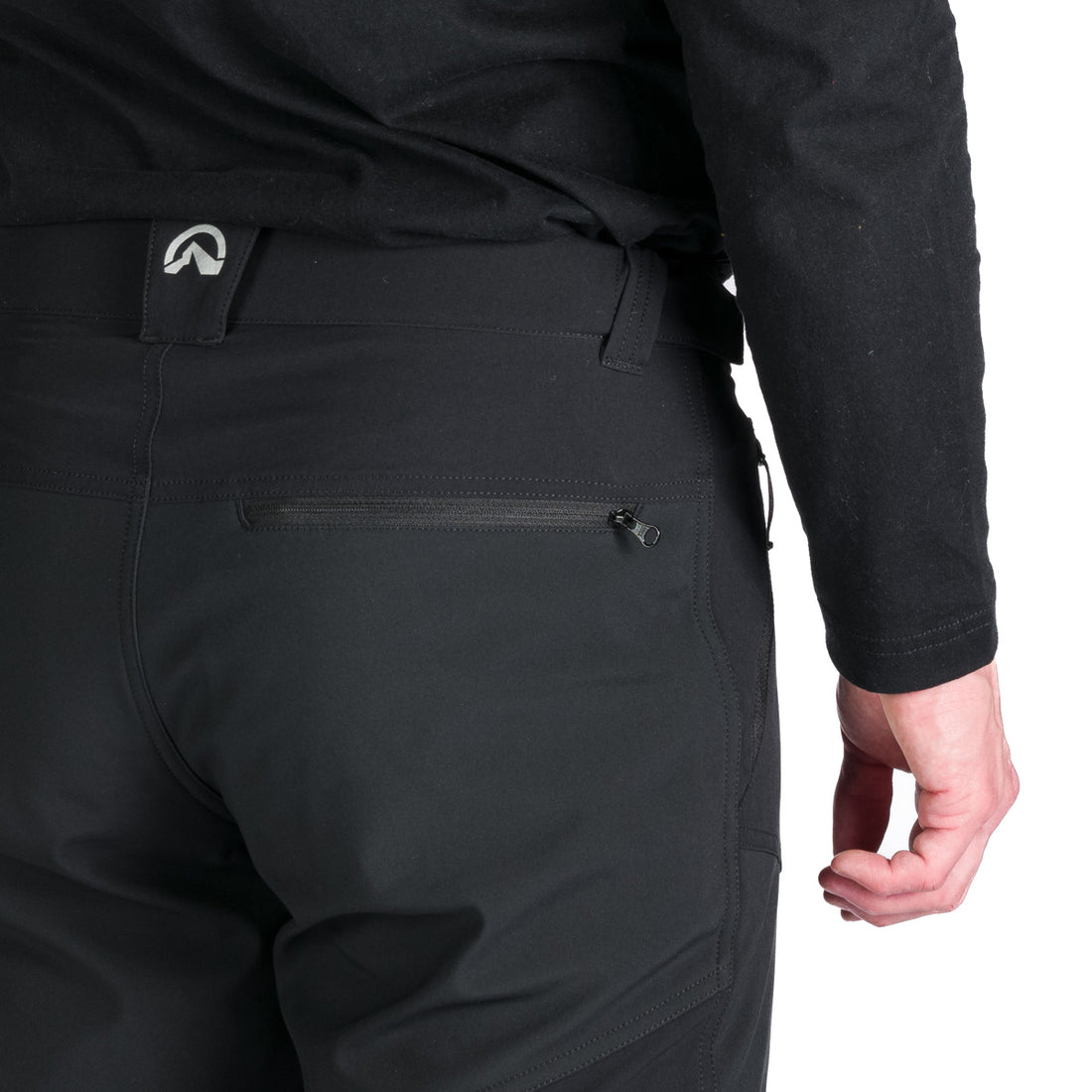 NO-3963OR men's trekking hybrid softshell pants NICOLA