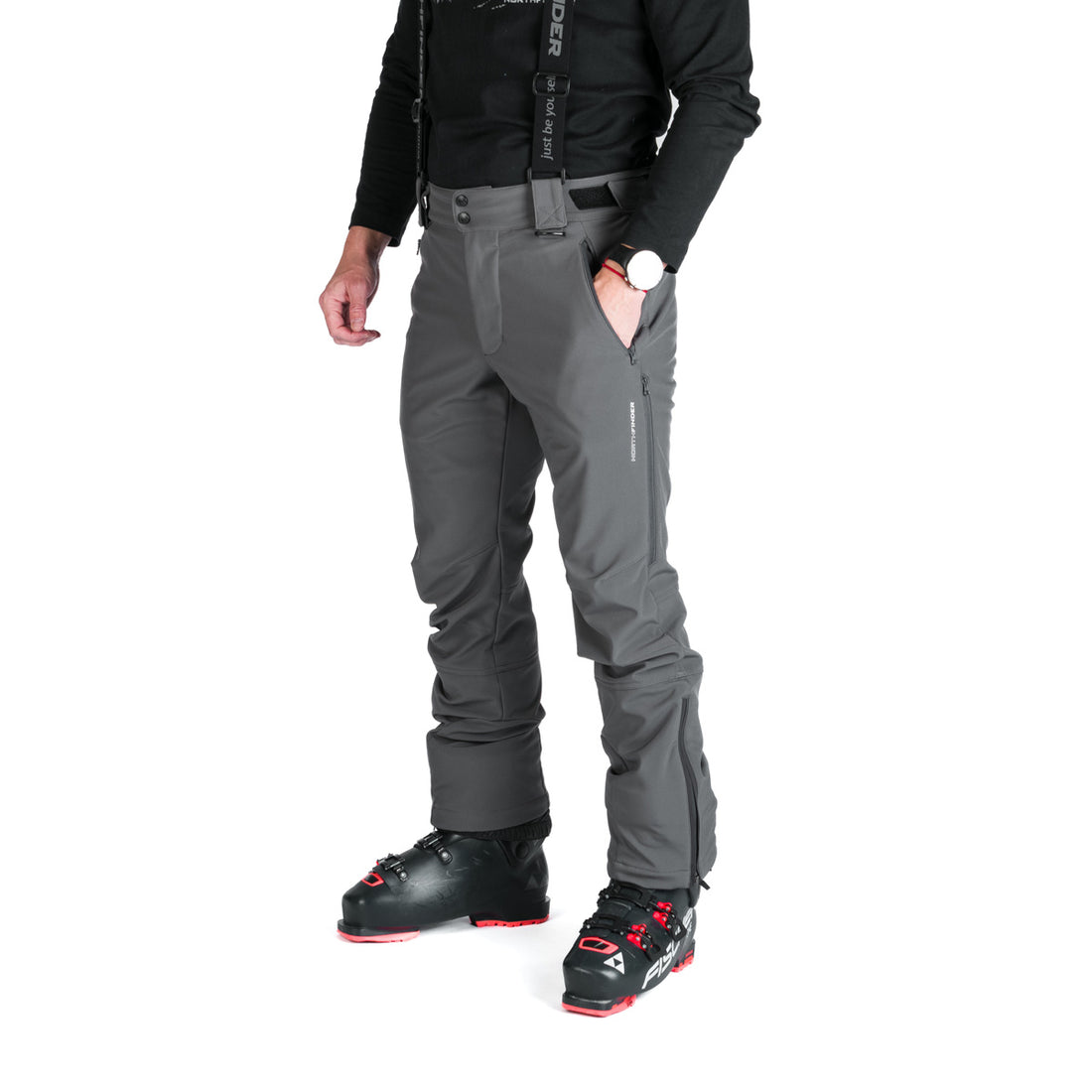 NO-3974SNW men's ski softshell trousers ERASTUS
