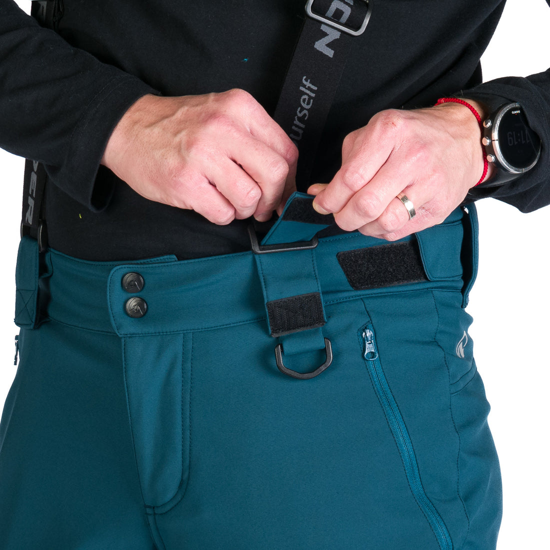 NO-3975SNW men's ski softshell pants UMBERTO