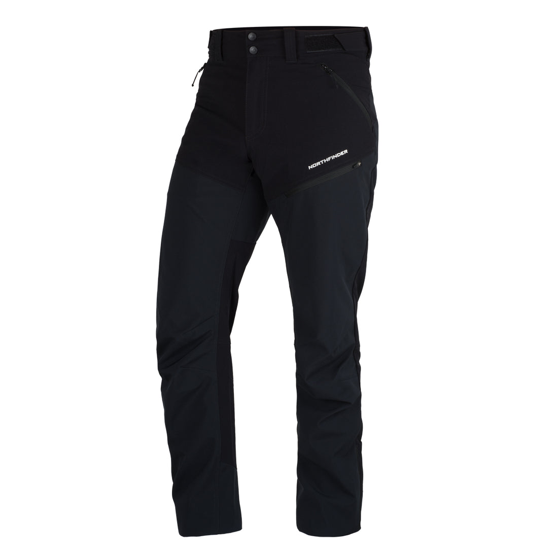 NO-3987OR men's trekking hybrid softshell pants FIERO