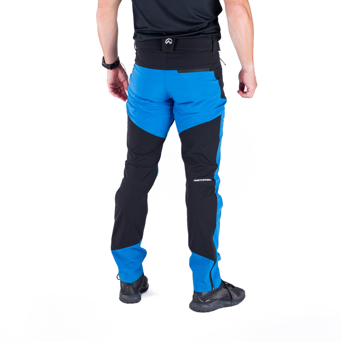 NO-3987OR men's trekking hybrid softshell pants FIERO