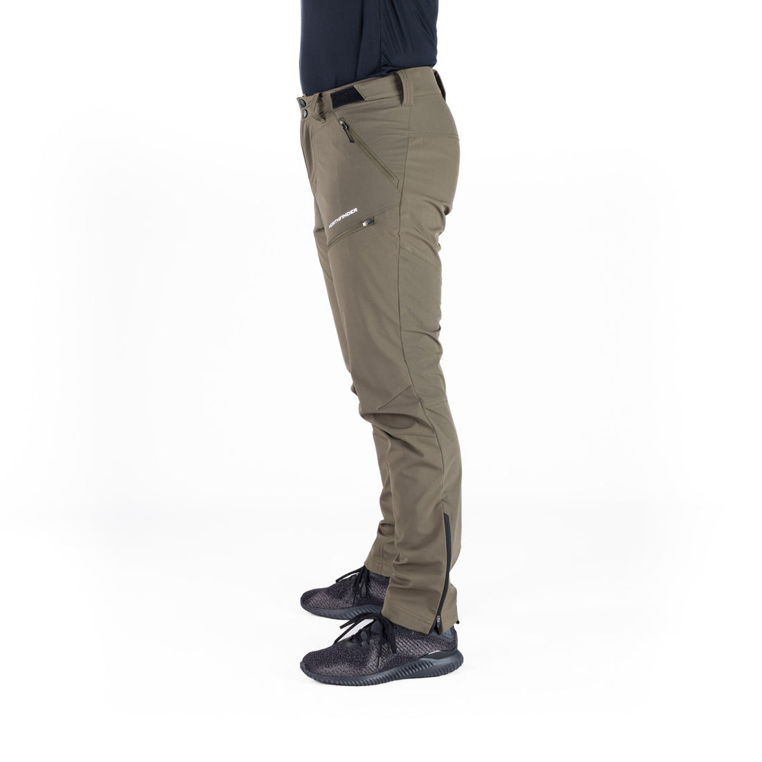 NO-3987OR men's trekking hybrid softshell pants FIERO
