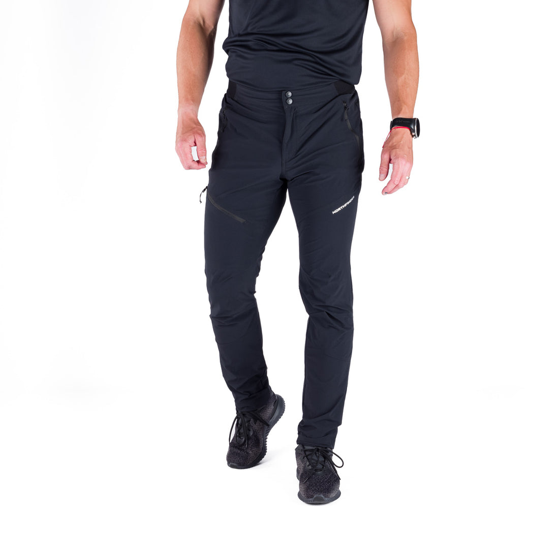 NO-3988OR men's lightweight regular fit stretch pants FIORENZO