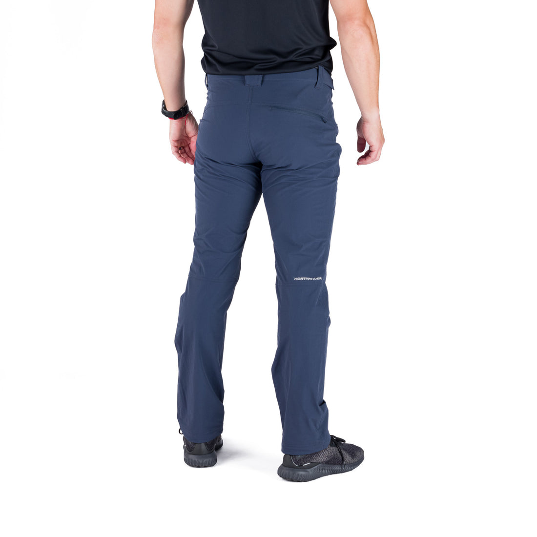 NO-3989OR men's travel stretch regular fit pants PIERO