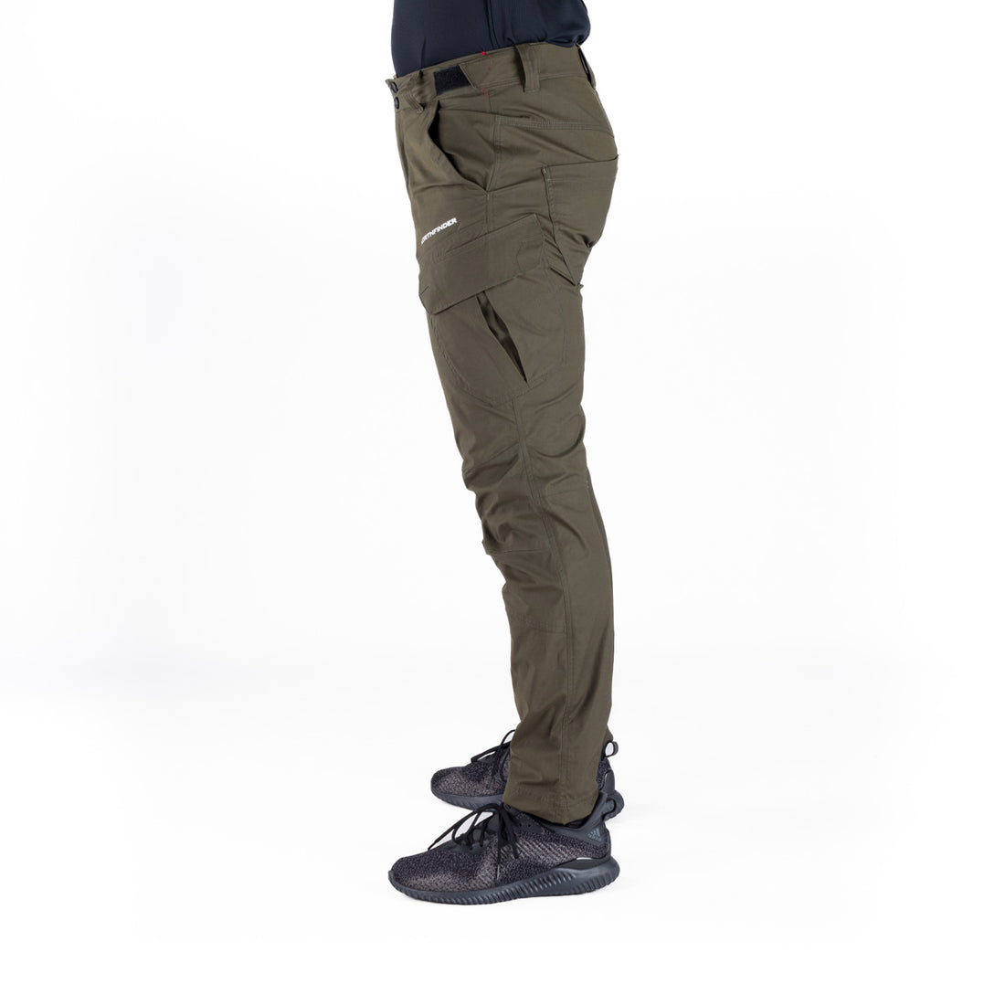 NO-3990OR men's trekking cargo cotton look pants BASTIAN