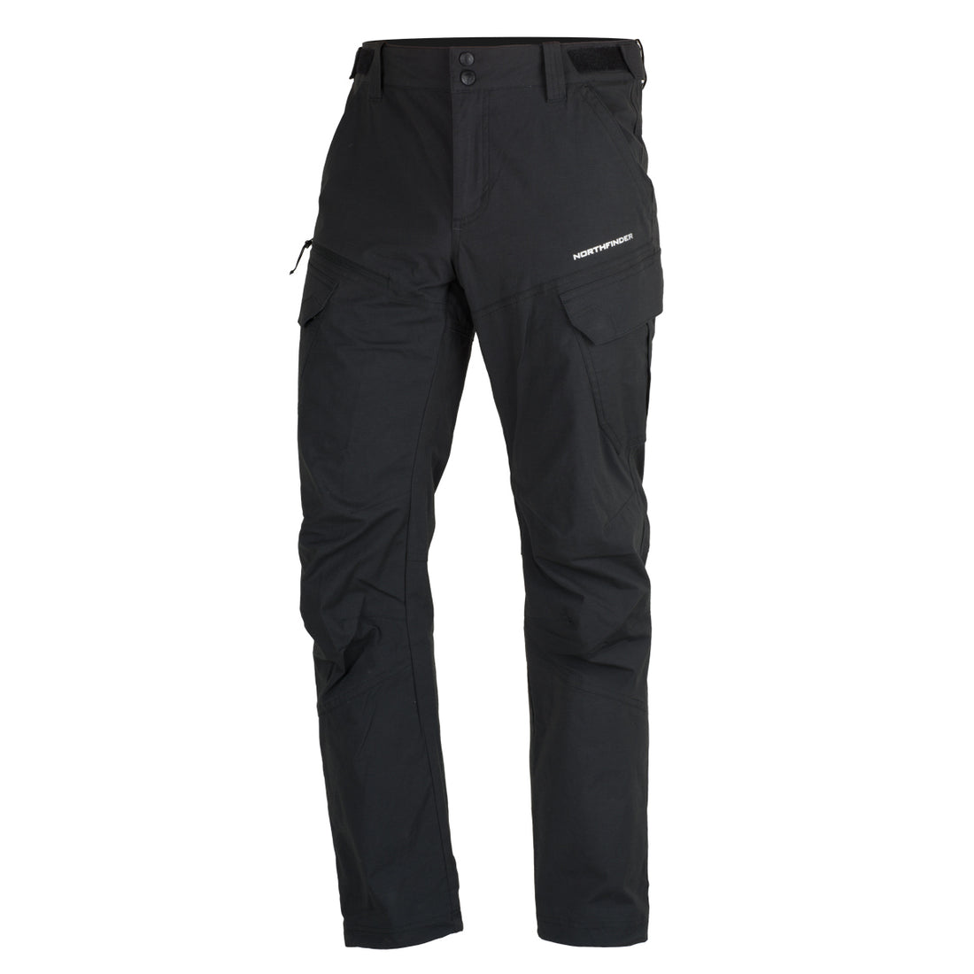 NO-3990OR men's trekking cargo cotton look pants BASTIAN