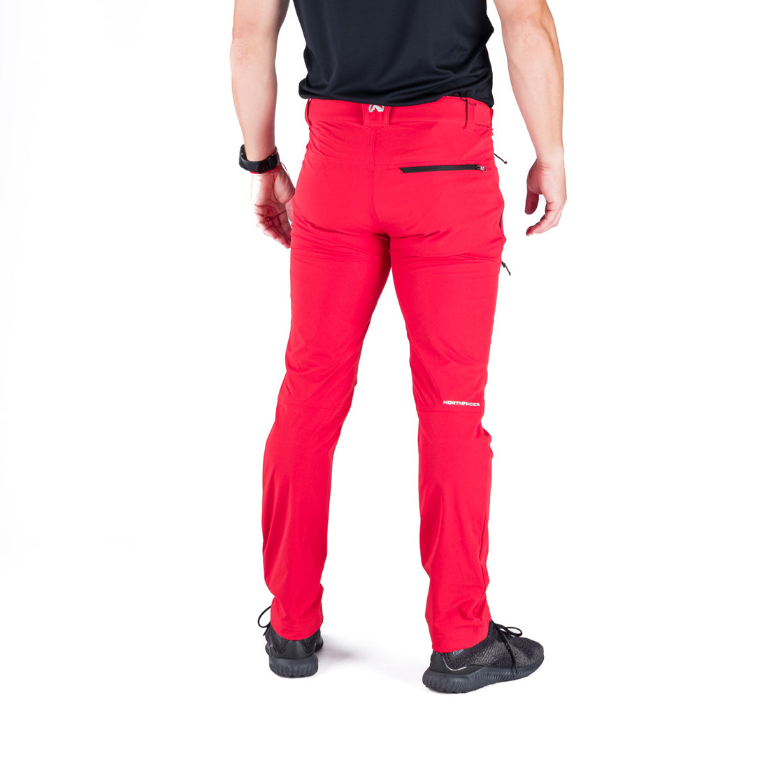 NO-3999OR men's trekking technical regular fit stretch pants  AURELIAN