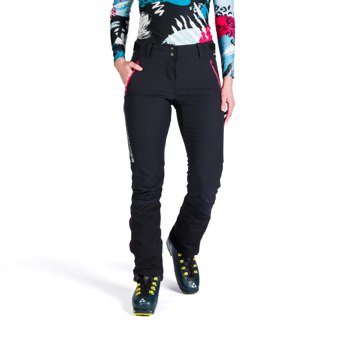 NO-46612SKP women´s ski-touring pants active sport padded Primaloft ECO JAVORINKA