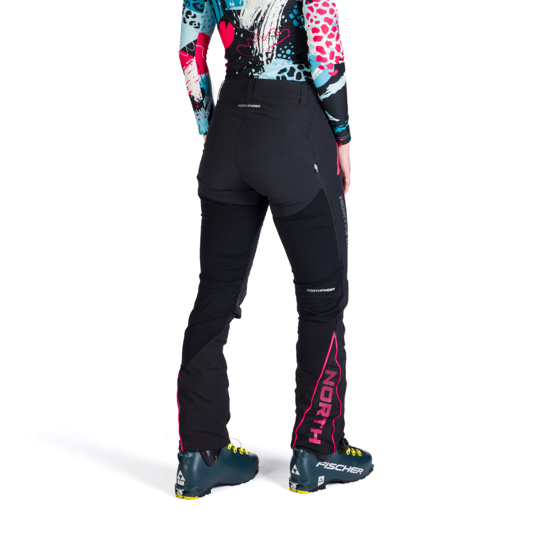 NO-46612SKP women´s ski-touring pants active sport padded Primaloft ECO JAVORINKA