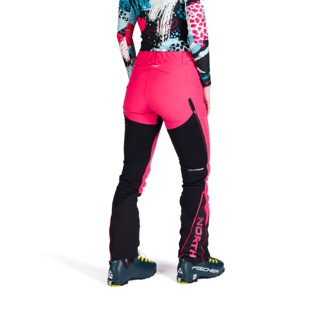 NO-46612SKP women´s ski-touring pants active sport padded Primaloft ECO JAVORINKA