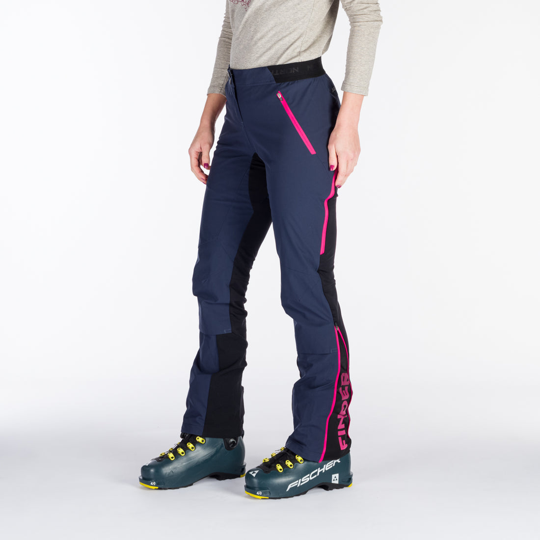 NO-46622SKP women´s ski-touring pants active sport warm fleece Polartec power stretch pro KAMENISTA
