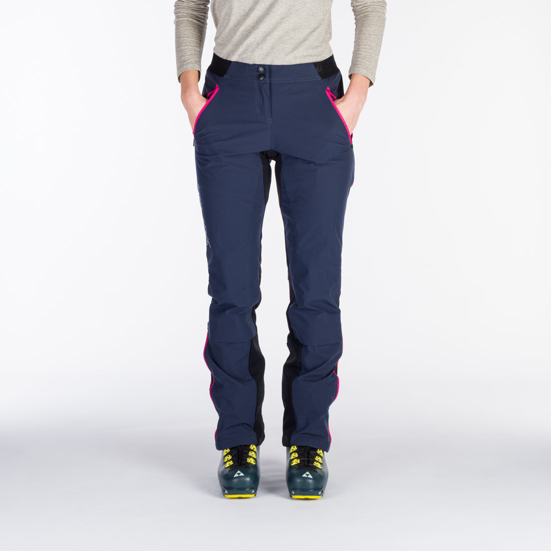 NO-46622SKP women´s ski-touring pants active sport warm fleece Polartec power stretch pro KAMENISTA