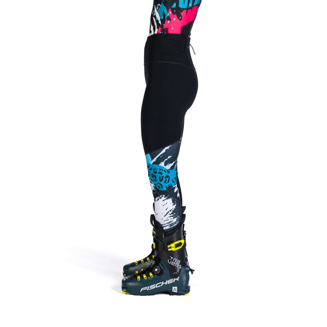 NO-46633SKP women's ski-touring pants confortable warm fleece ZDIARSKA