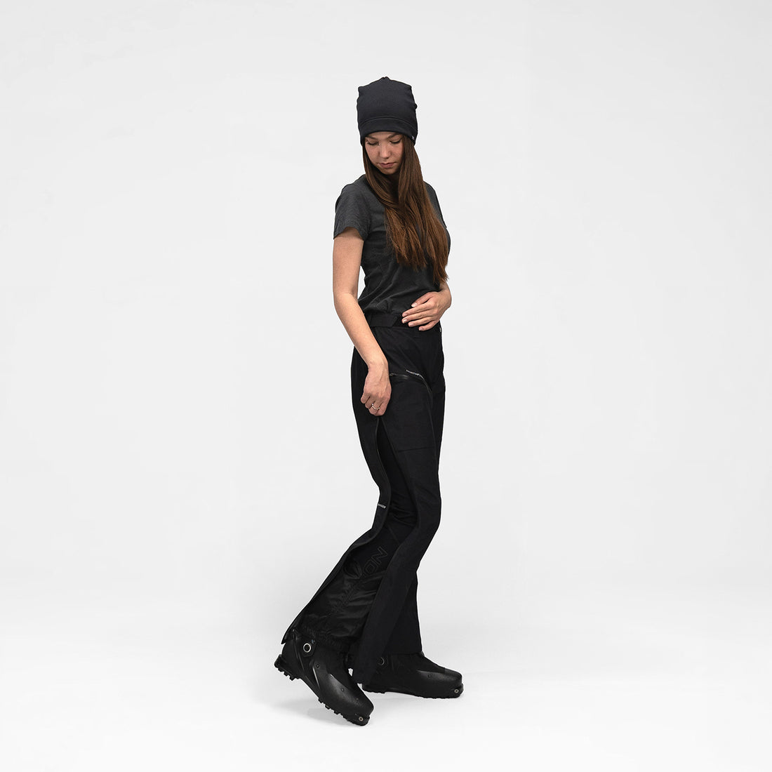 NO-4665SKP women's ski-touring technical hardshell pants Dermizax™EV HAVRANIE