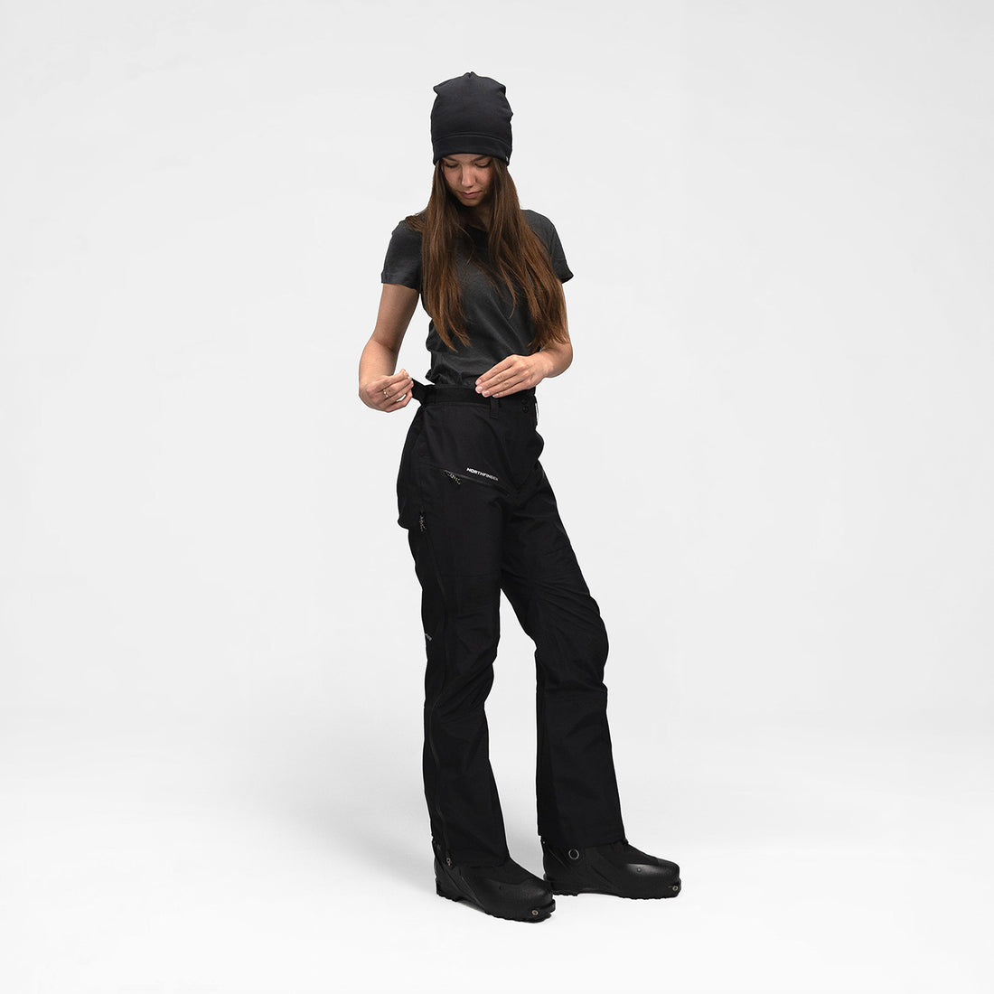 NO-4665SKP women's ski-touring technical hardshell pants Dermizax™EV HAVRANIE