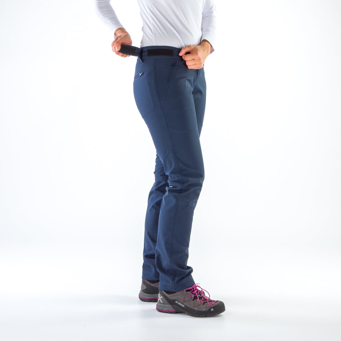 NO-4721OR women's softshell pants outdoor 10k/5k ANNABEL