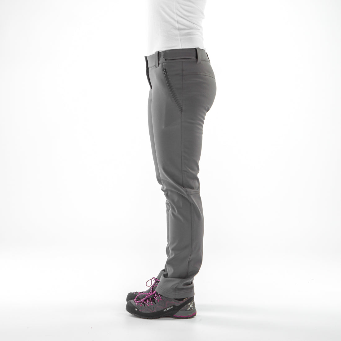 NO-4721OR women's softshell pants outdoor 10k/5k ANNABEL