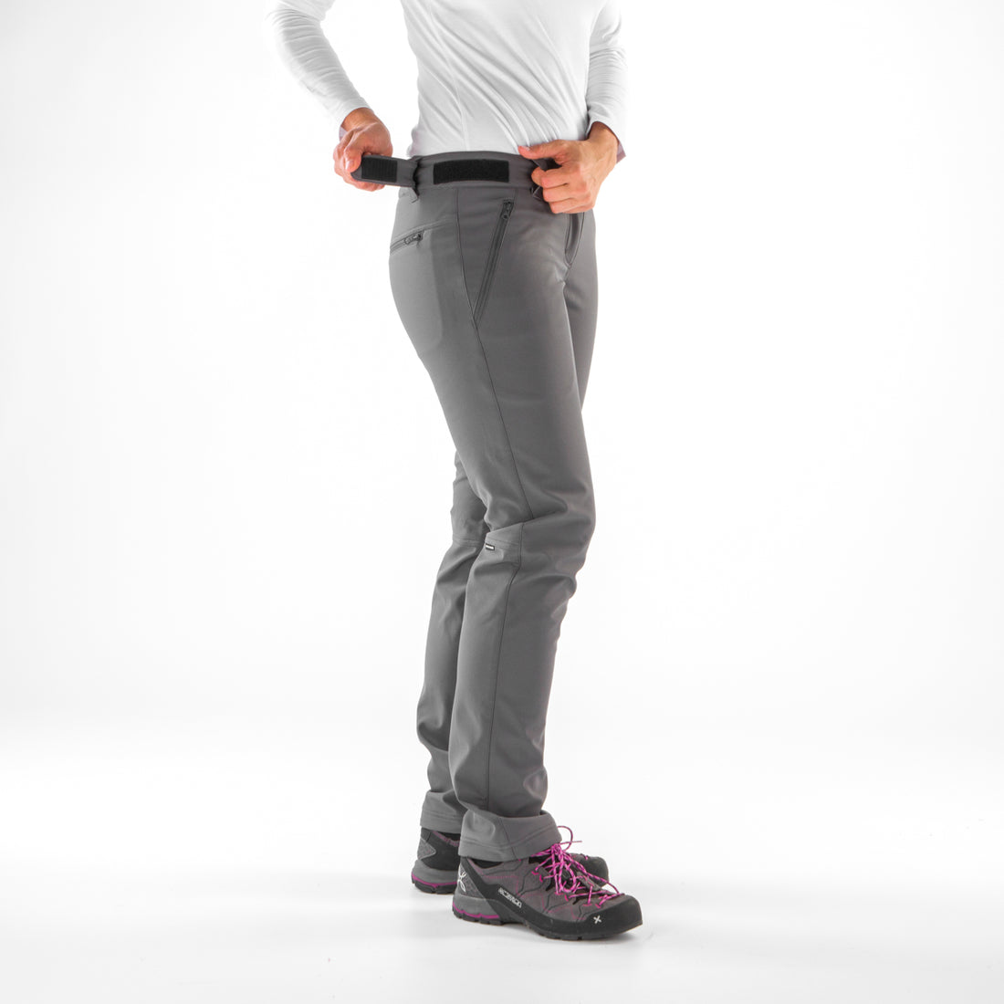 NO-4721OR women's softshell pants outdoor 10k/5k ANNABEL