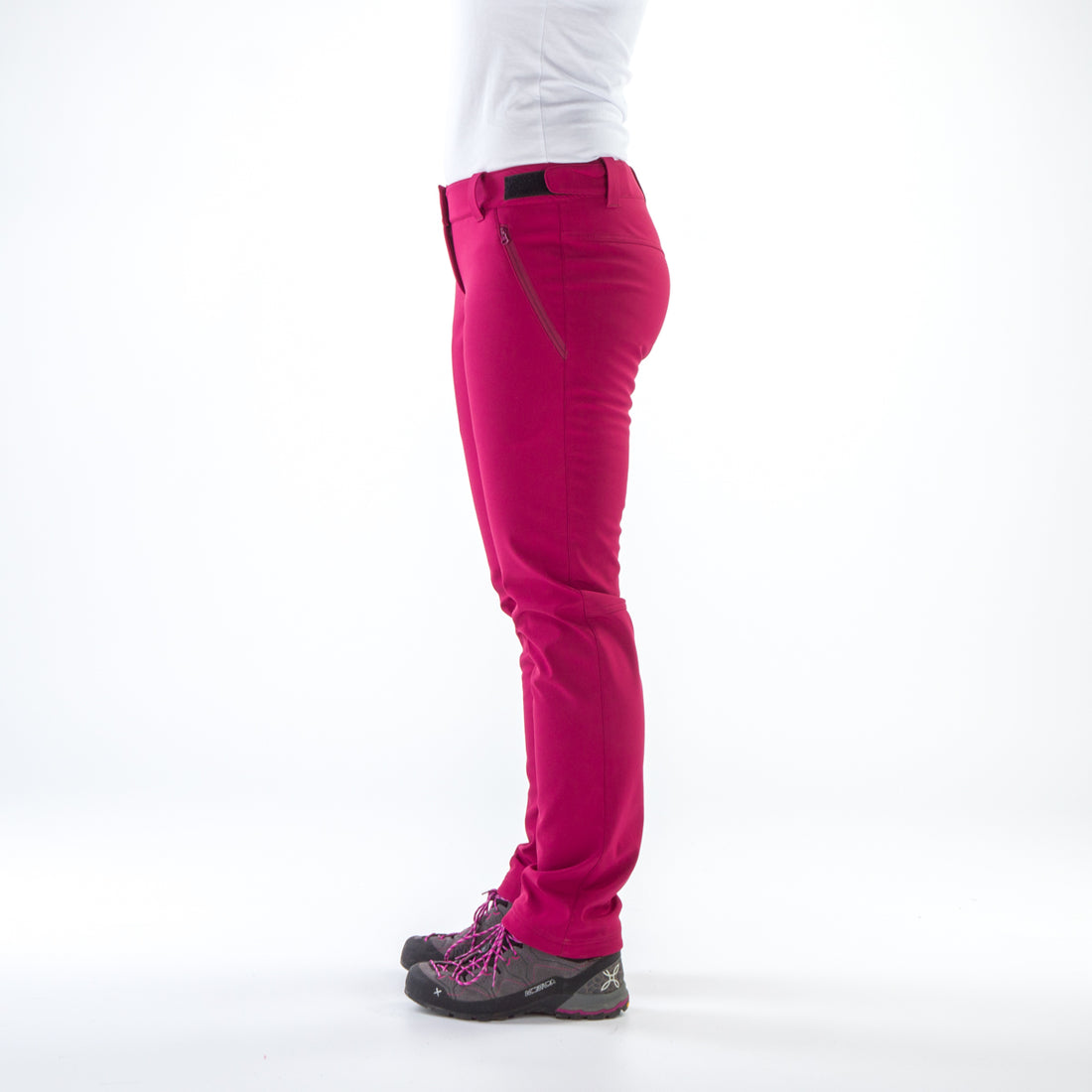 NO-4721OR women's softshell pants outdoor 10k/5k ANNABEL