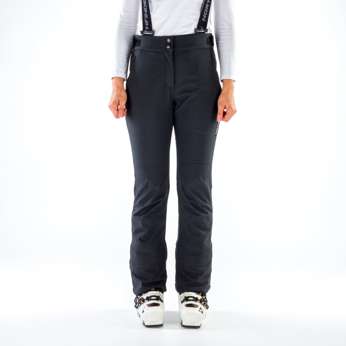 NO-4736SNW women's ski-softshell pants for winter 3l GRACELYN