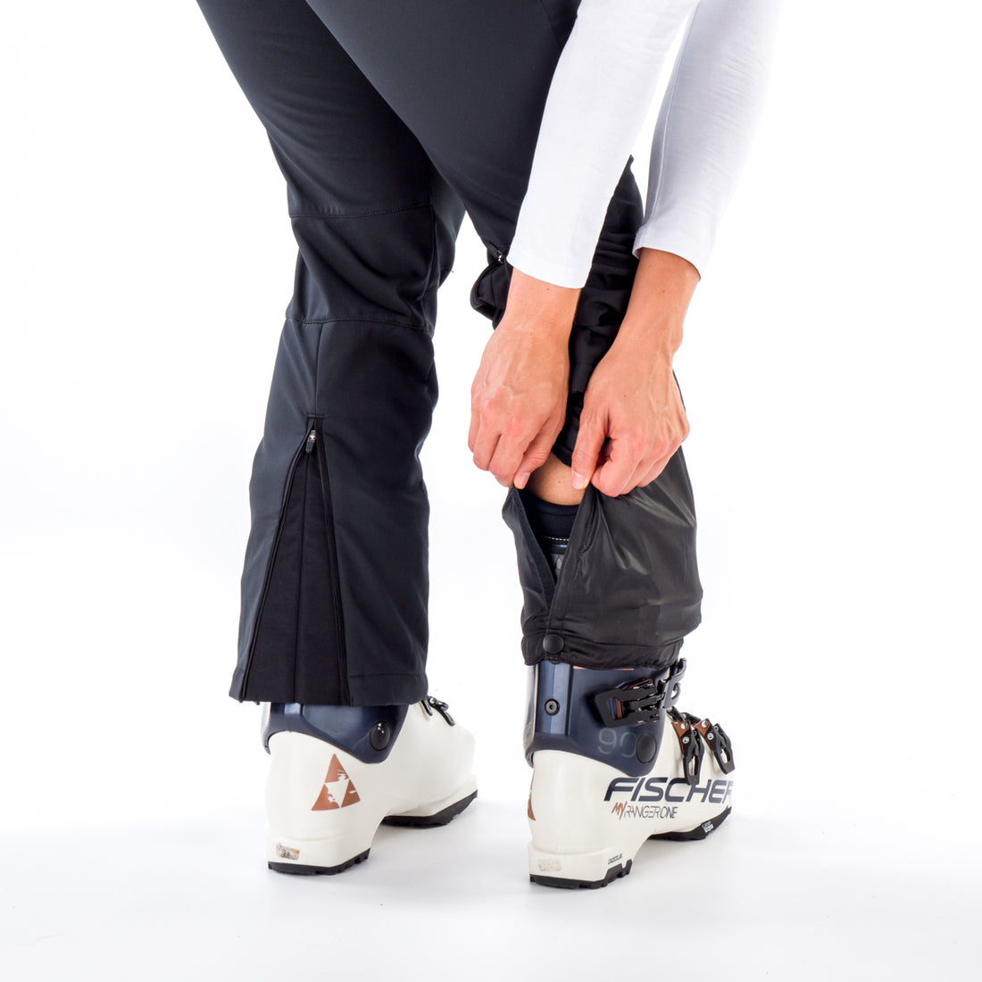 NO-4736SNW women's ski-softshell pants for winter 3l GRACELYN