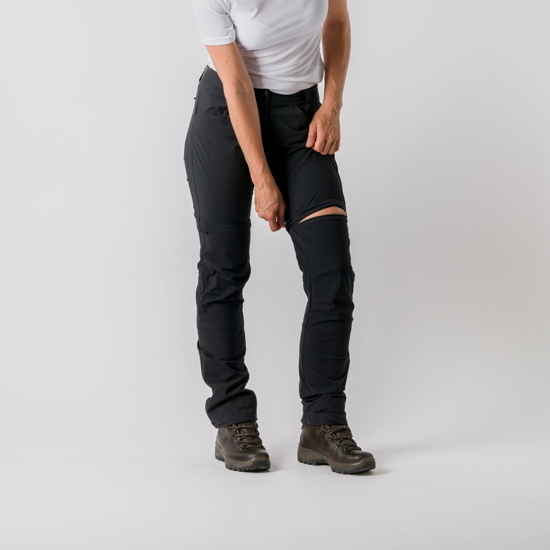 NO-4765AD women's 2in1 pants adventure PEARL