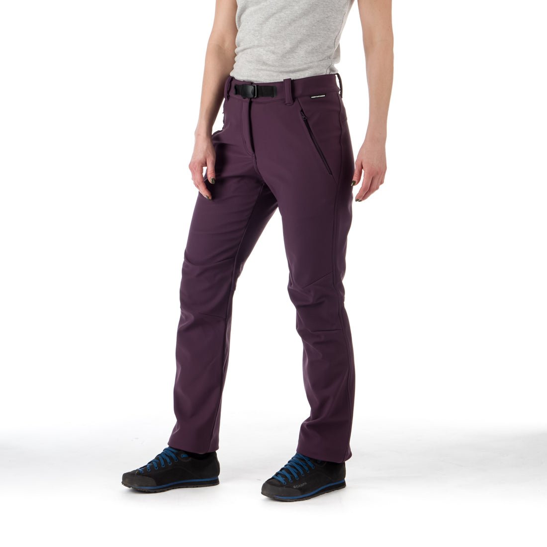 NO-4810OR women's outdoor softshell pants protect face 3L ALANNA