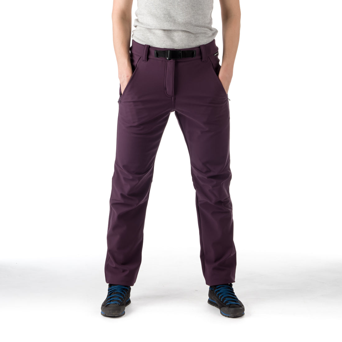 NO-4810OR women's outdoor softshell pants protect face 3L ALANNA