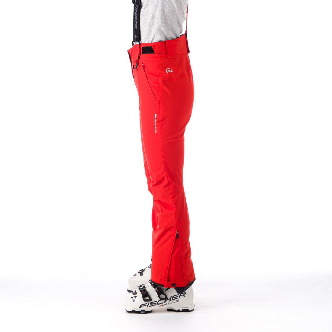NO-4826SNW women's ski comfortable trousers with braces DELLA
