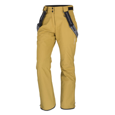 NO-4827SNW women's ski comfortable trousers with braces CAROLYN