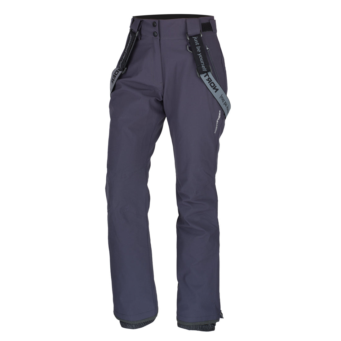 NO-4827SNW women's ski comfortable trousers with braces CAROLYN