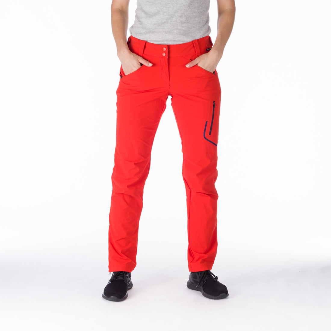 NO-4841OR women's travel elastic regular fit pants LAUREL