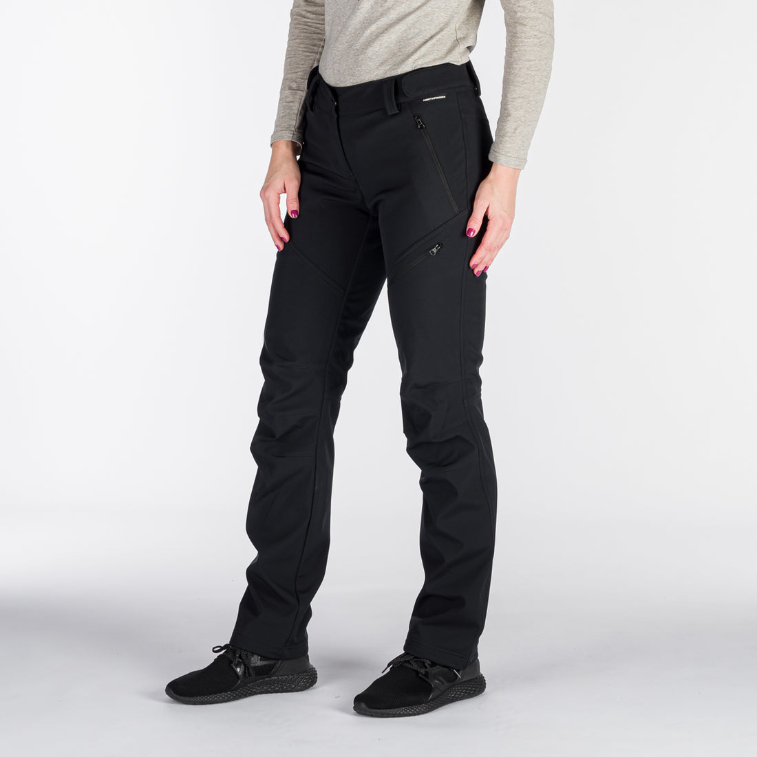 NO-4881OR women's trekking softshell pants outdoor 3L JUANITA