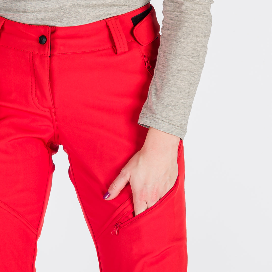 NO-4881OR women's trekking softshell pants outdoor 3L JUANITA