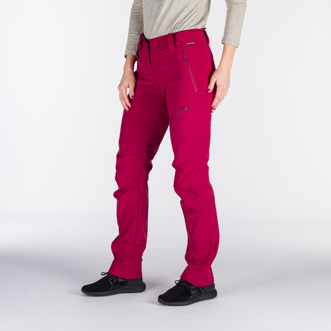 NO-4881OR women's trekking softshell pants outdoor 3L JUANITA