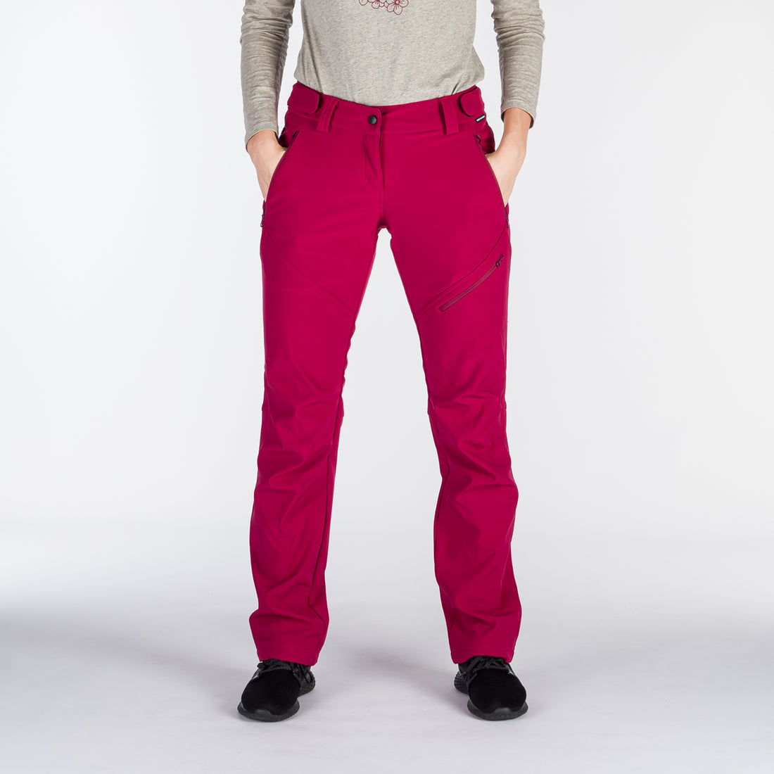 NO-4881OR women's trekking softshell pants outdoor 3L JUANITA