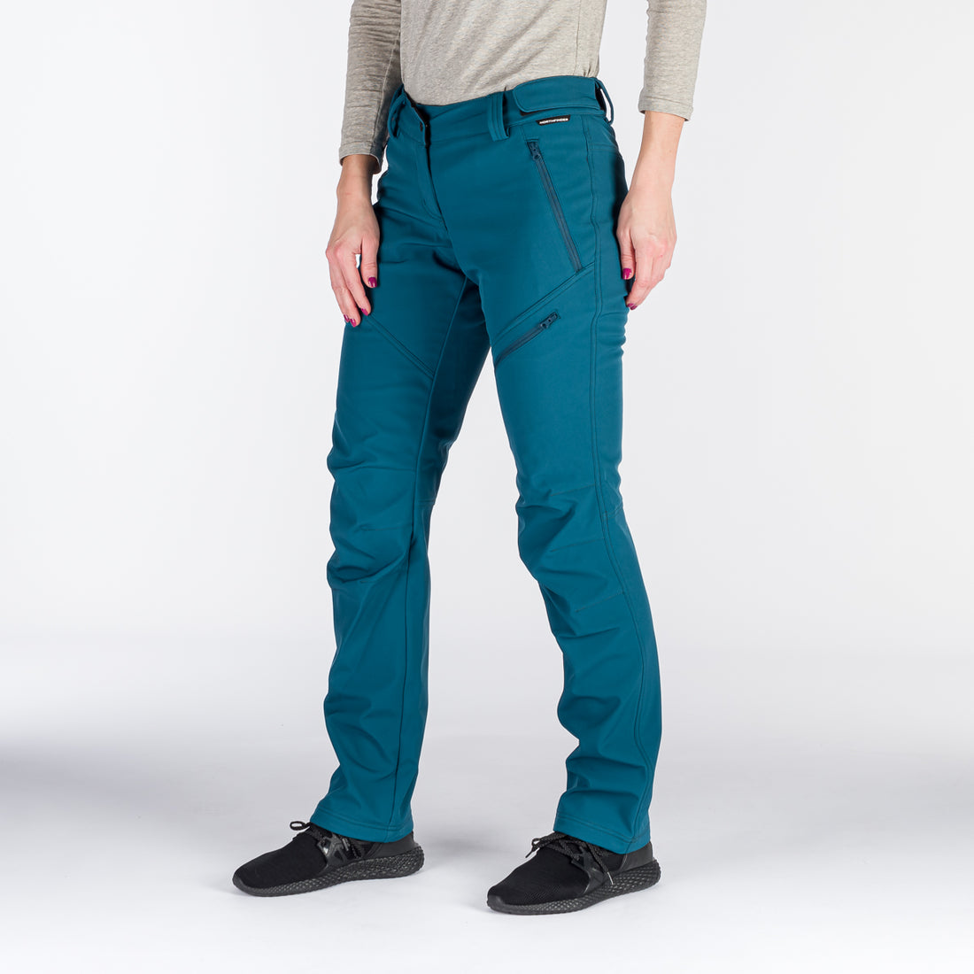 NO-4881OR women's trekking softshell pants outdoor 3L JUANITA