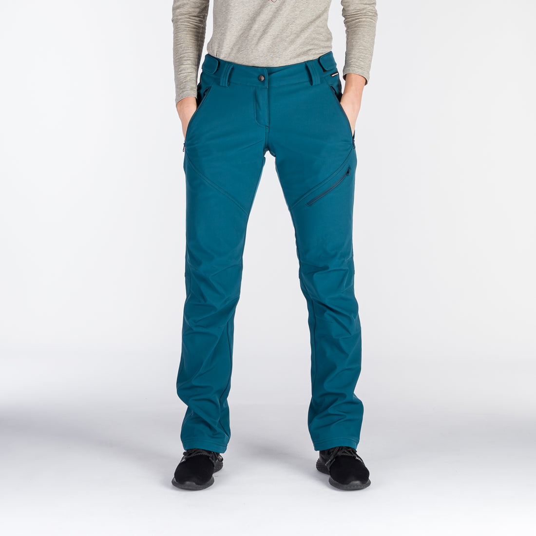 NO-4881OR women's trekking softshell pants outdoor 3L JUANITA
