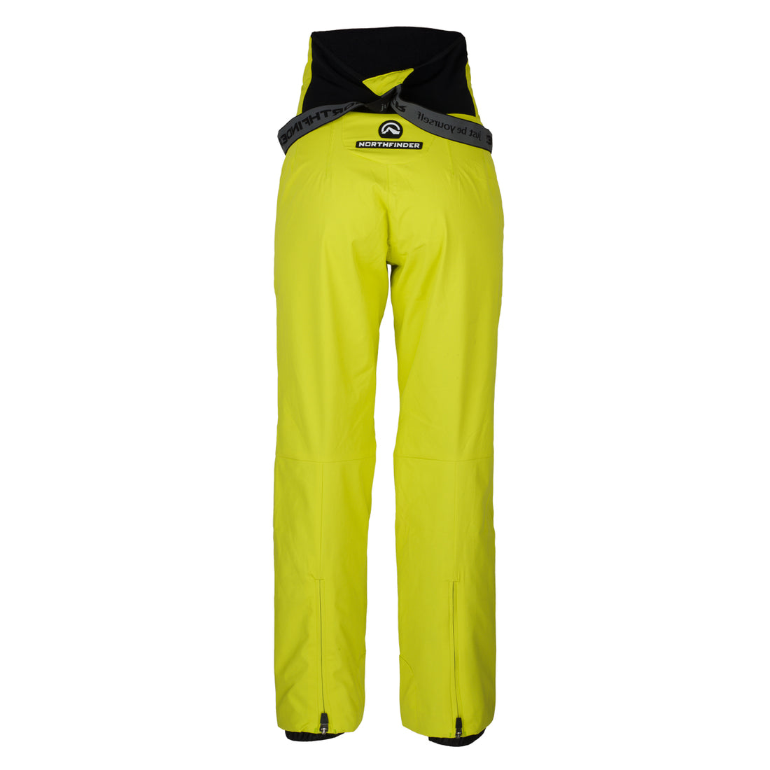 NO-4892SNW women's ski stretch high cut trousers with bib BESSIE