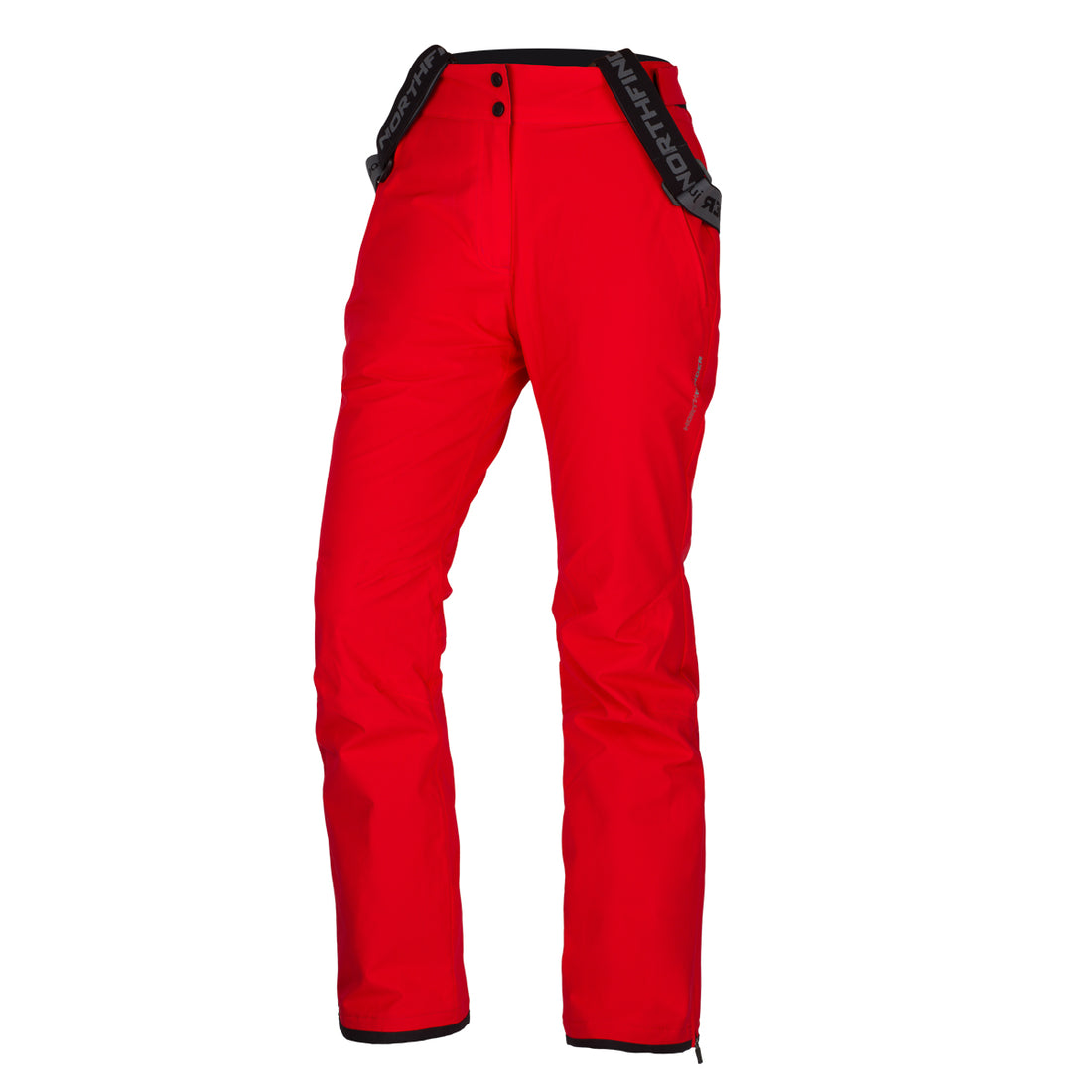 NO-4894SNW women's ski comfortable trousers with braces ALMA