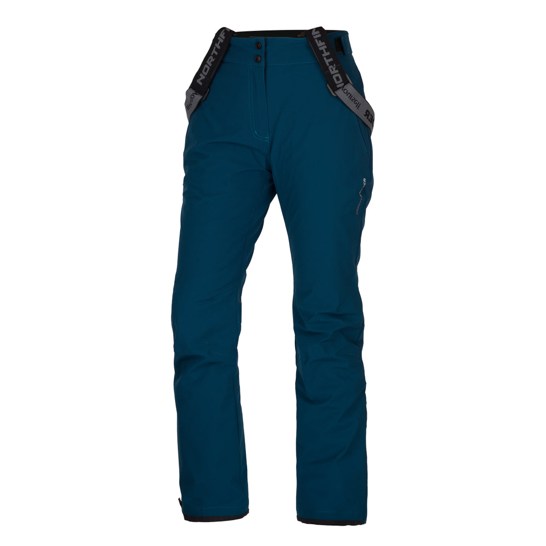 NO-4894SNW women's ski comfortable trousers with braces ALMA