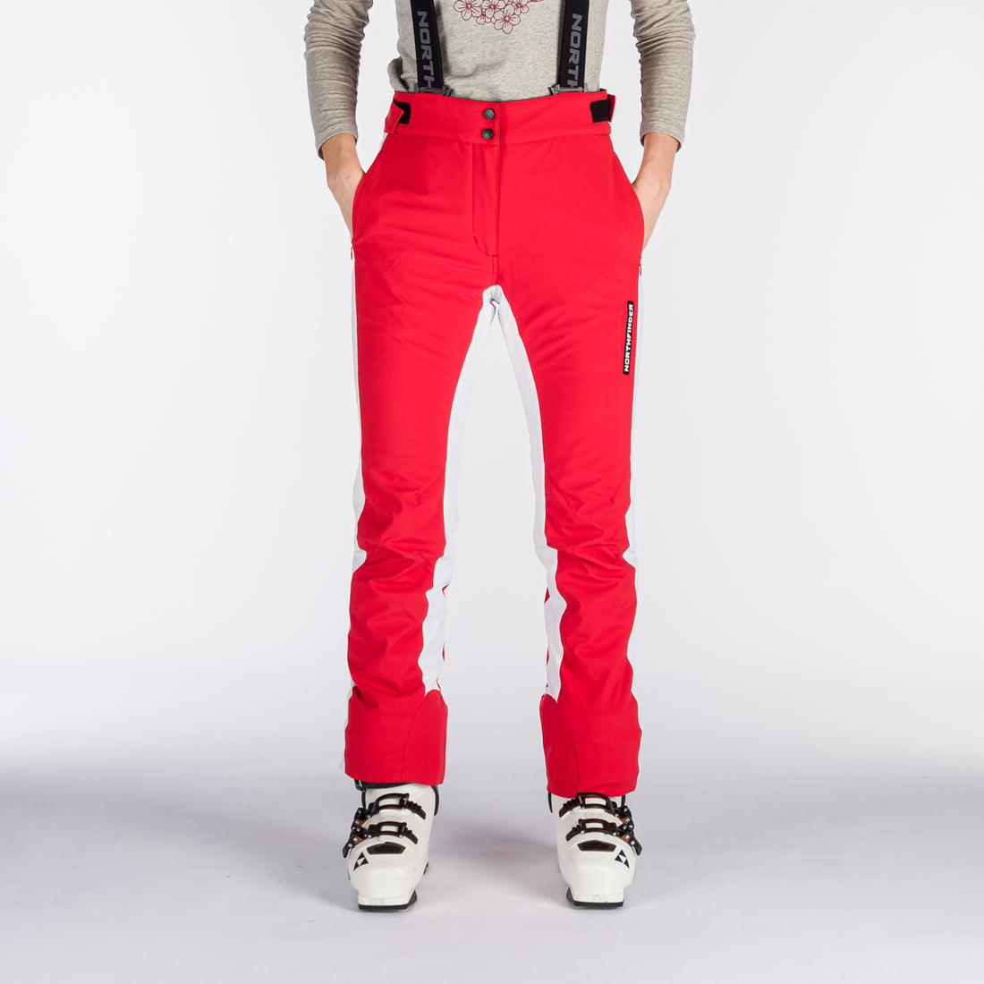 NO-4895SNW women's ski softshell trousers JUNE