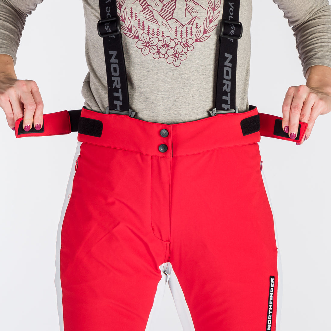 NO-4895SNW women's ski softshell trousers JUNE