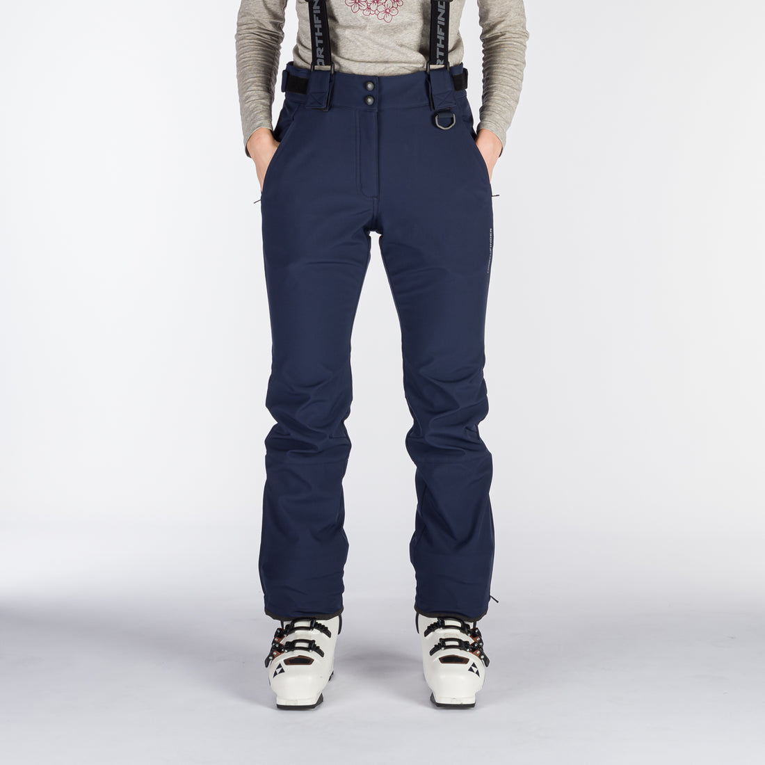 NO-4896SNW women's ski softshell trousers SYLVIA