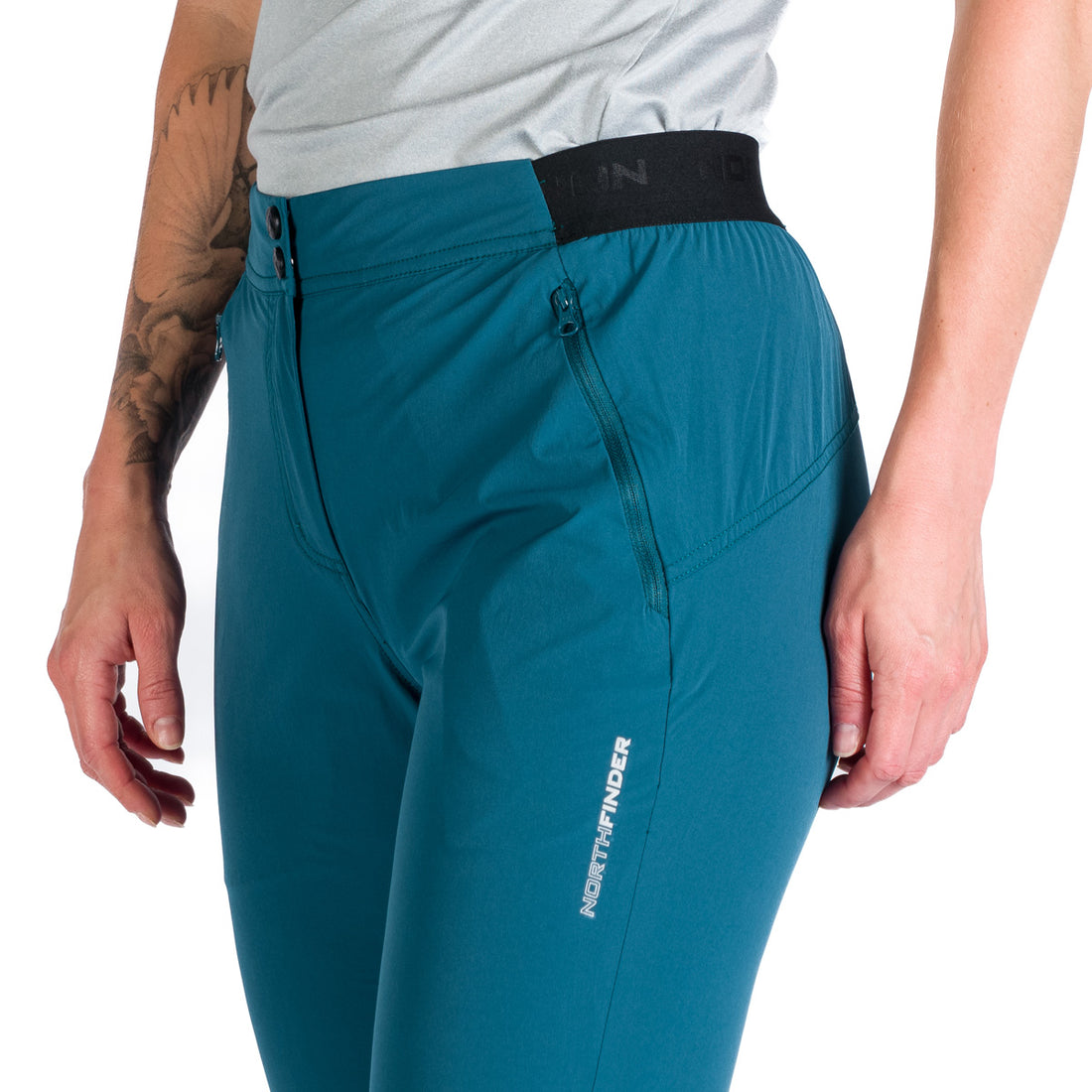 NO-4930OR women's outdoor lightweight regular fit stretch pants LUPE