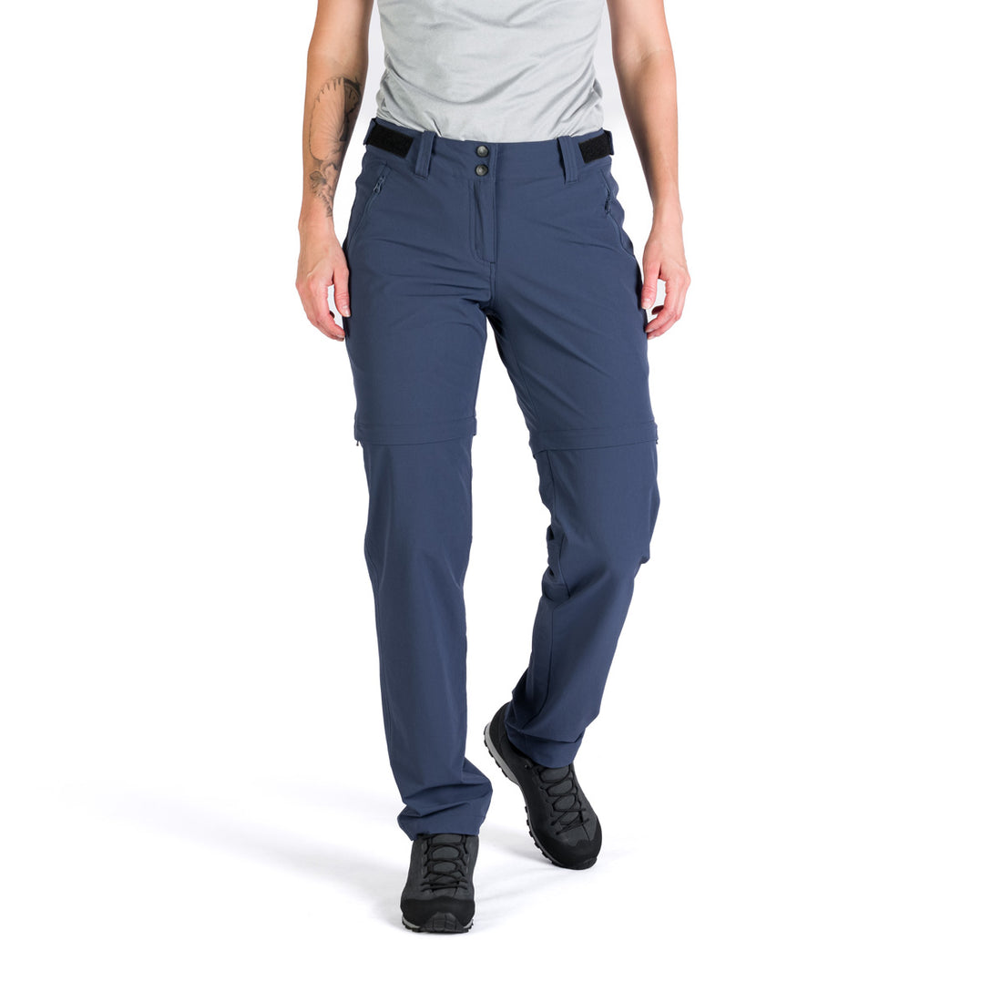 NO-4933OR women's trekking 2in1 zip off stretch pants KAY