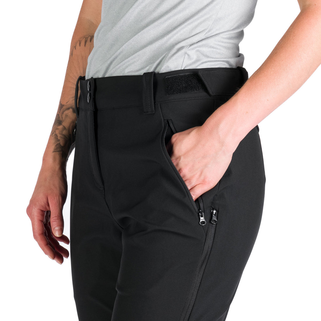 NO-4935OR women's outdoor stretch softshell 3L pants SUZANNE