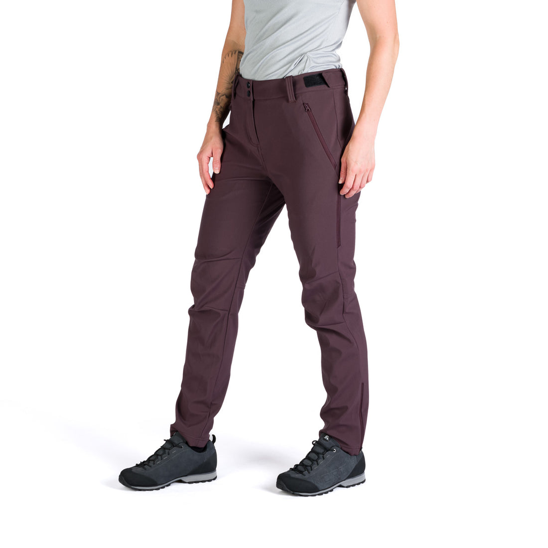 NO-4935OR women's outdoor stretch softshell 3L pants SUZANNE