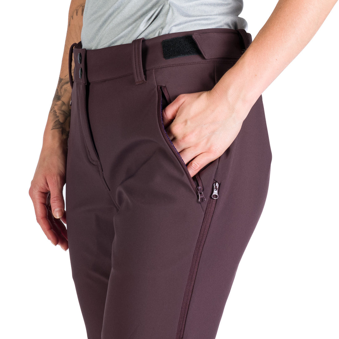 NO-4935OR women's outdoor stretch softshell 3L pants SUZANNE