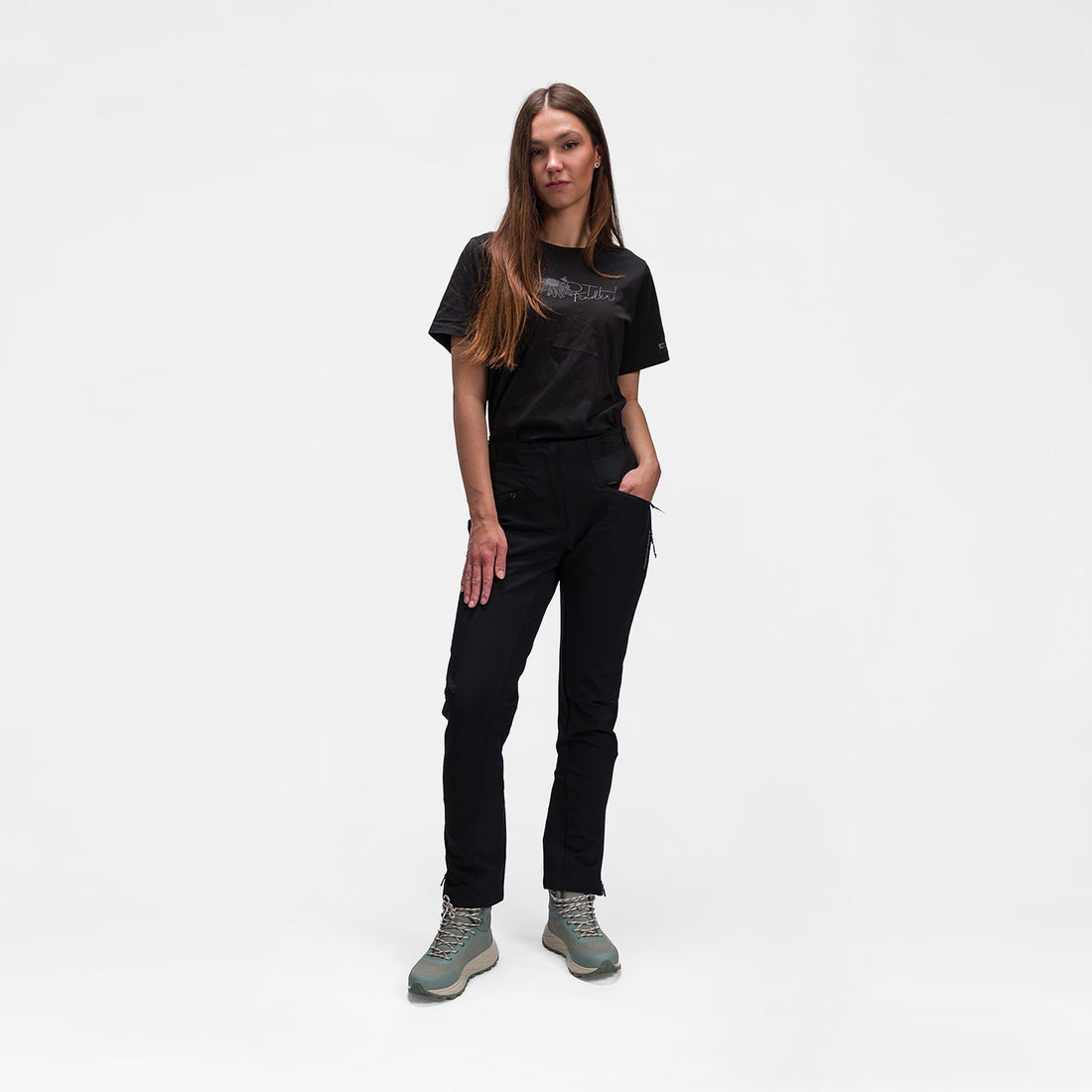 NO-4951OR women's softshell pants KIANNA